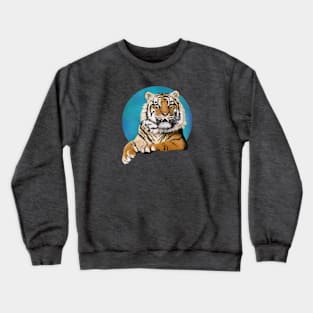 Tiger watercolour Crewneck Sweatshirt